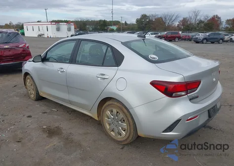 2022 Kia Rio Lx из США, поврежденный, VIN 3KPA24AD4NE473521